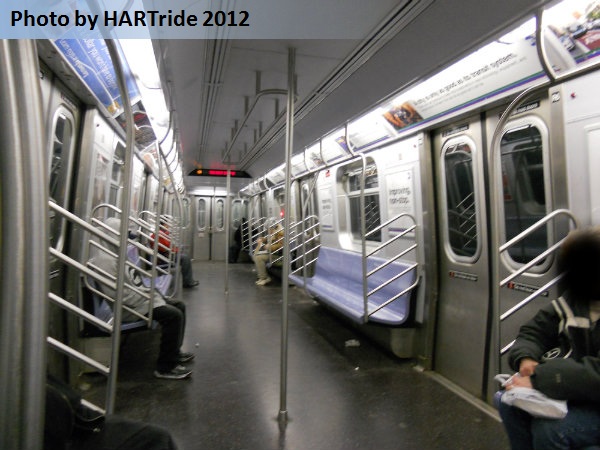 R-160A subway train