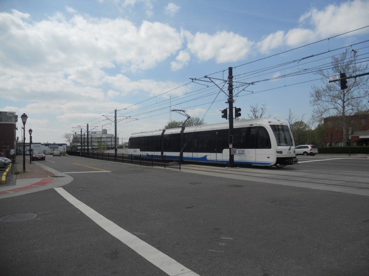 If a plan to eliminate the Eastern Virginia Medical Center loop segment of Route 44 goes through, the direct connection between the bus route and the Tide LRT could be lost. Photo Credit: HARTride 2012.