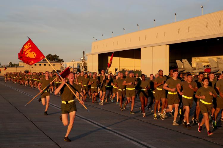Run, run, run! :) Photo Credit: US Marines/Lance Cpl. Owen Kimbrel.