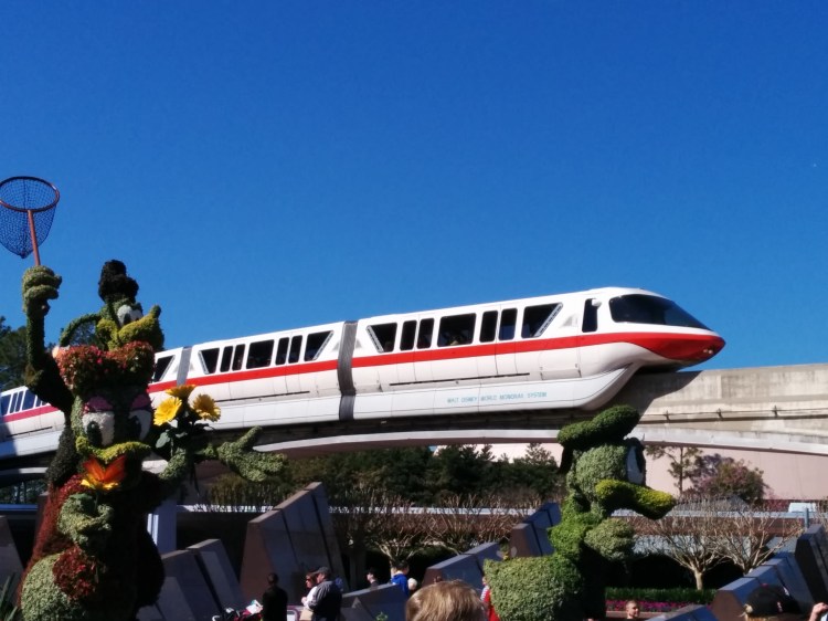 The Walt Disney World Monorail is one of only a handful of monorail systems in operation in the United States. Seattle and Las Vegas also have monorail lines. Photo Credit: HARTride 2012. March, 2014.