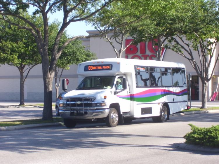 At one time, Route 89 ridership dipped so low that cutaway vans were deployed regularly. Photo credit: HARTride 2012.