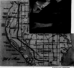 A proposed rapid-transit line running between Clearwater and St. Petersburg. Photo Credit: (St. Petersburg Times)