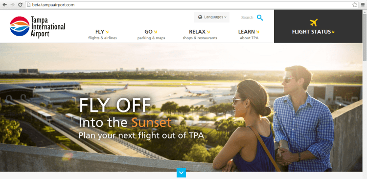 TPA Airport New Website 1