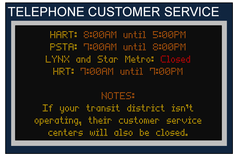 July 4 Holiday Transit Schedules Banner 4