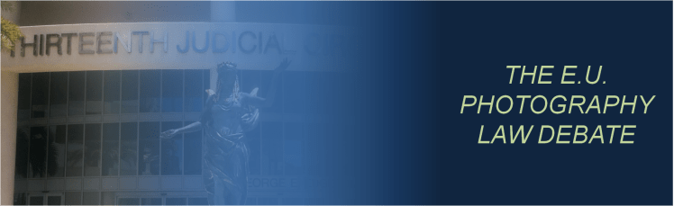 EU Photography Law Debate Banner 1