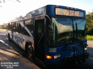 #2208 on layover via Route 4.