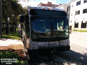 #12101 at Williams Park after completing its run on Route 79.
