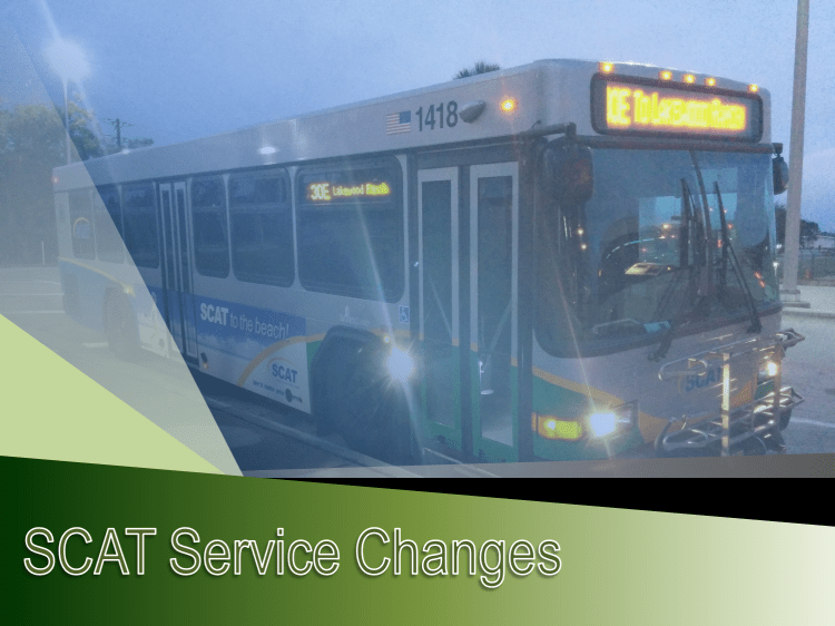 SCAT April 2016 Service Changes 1