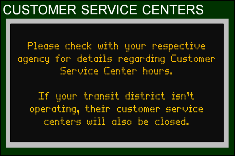 July 4 Holiday Transit Schedules Banner 9 - Cust Serv 1