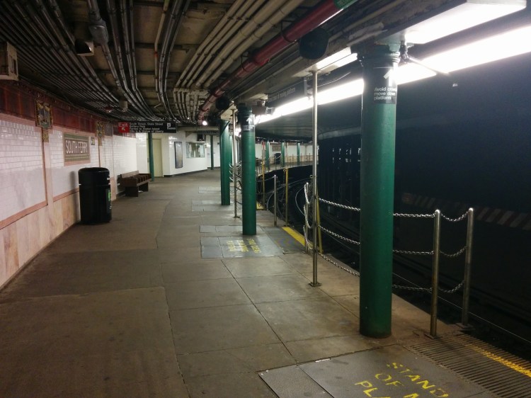 Reflection Cove: New York City’s South Ferry Subway Station – The ...